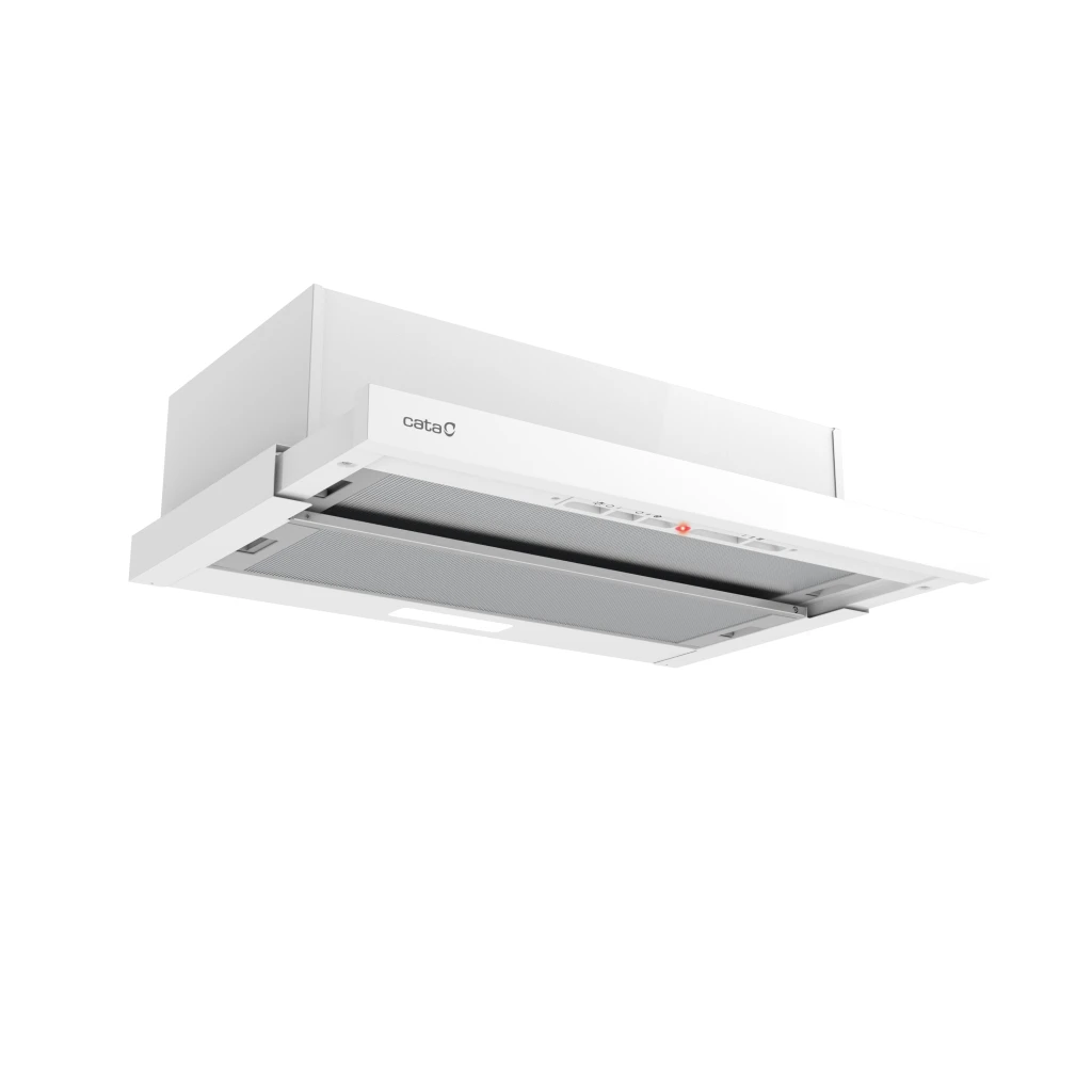CATA Hood | TFK 6005 WH | Telescopic | Energy efficiency class B | Width 60 cm | 162 m³/h | Mechanical | CSLED | White