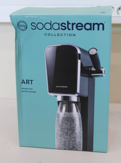 SALE OUT. SodaStream Art Sparkling Water Maker, Black | SodaStream | Art | Sparkling Water Maker | DAMAGED PACKAGING