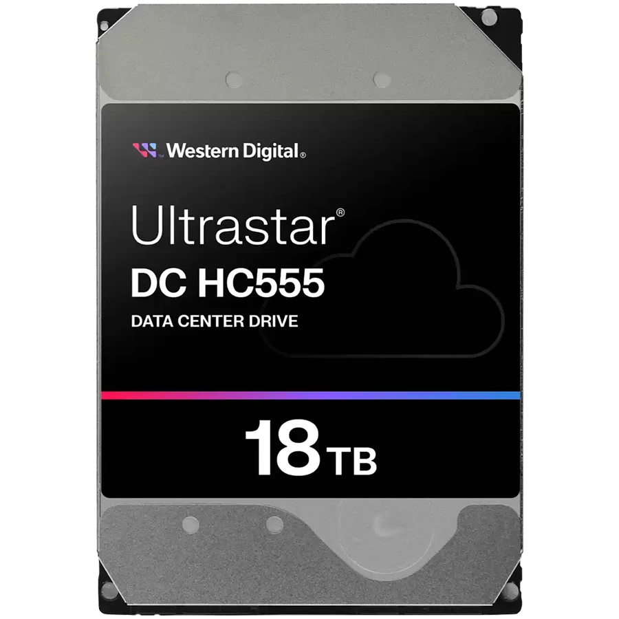 HDD Server WD/HGST ULTRASTAR DC HC555 (3.5’’, 18TB, 512MB, 7200RPM, SATA 6Gb/s, 512E SE NP3) SKU: 0B48723