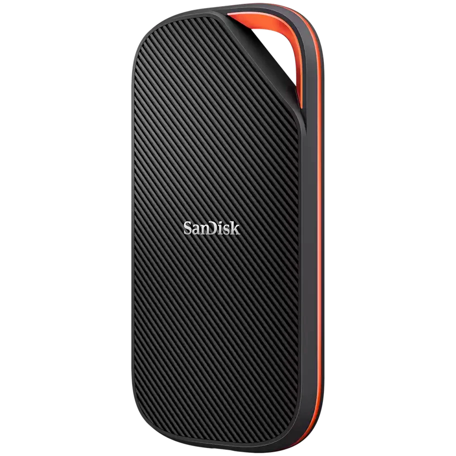 SanDisk Extreme PRO with USB4, 2TB, 40Gbps, up to 3800 MB/s read speed and up to 3700MB/s write speed