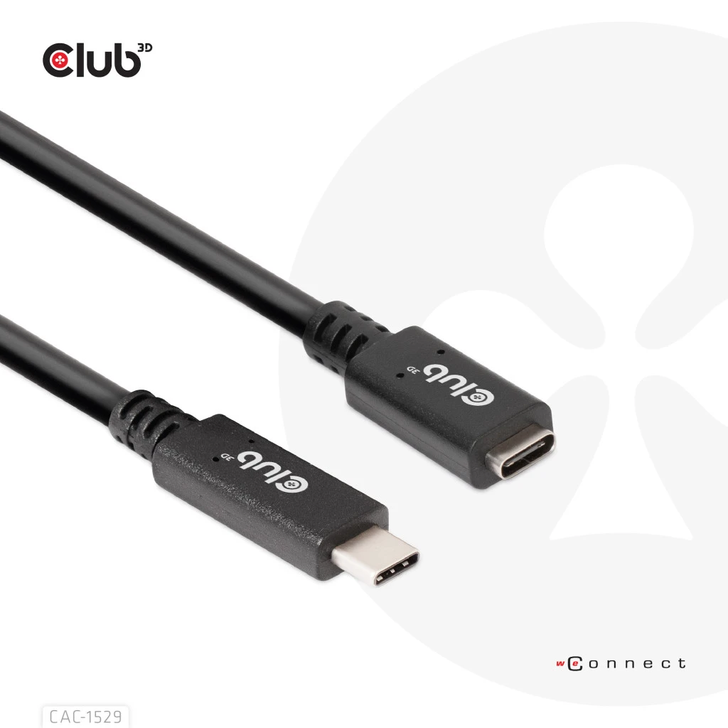 CLUB 3D USB Gen1 Type C Extension Cable