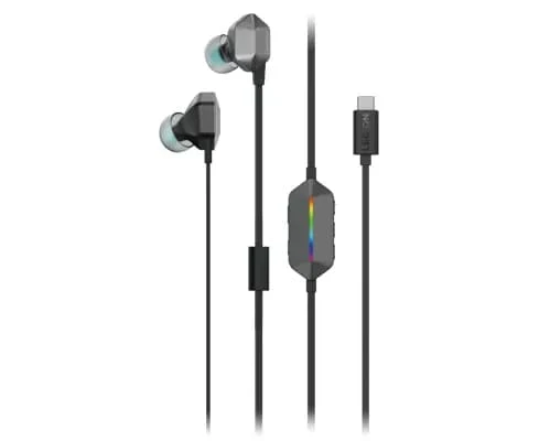 Lenovo RGB Gaming In-Ear Headphones | Legion E510 7.1 | Built-in microphone | Wired | Stormy Gray