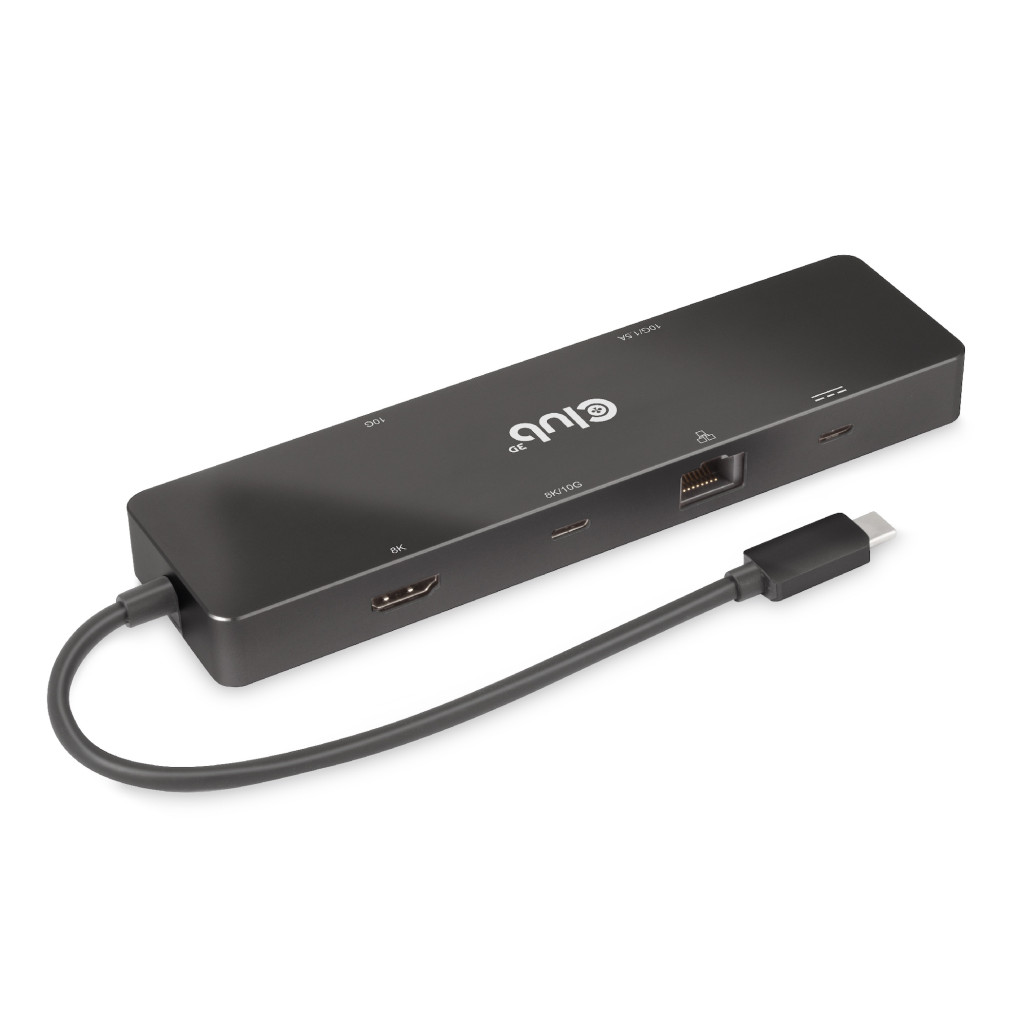 CLUB 3D 6-in-1 Dual Displays Prtbl Dock
