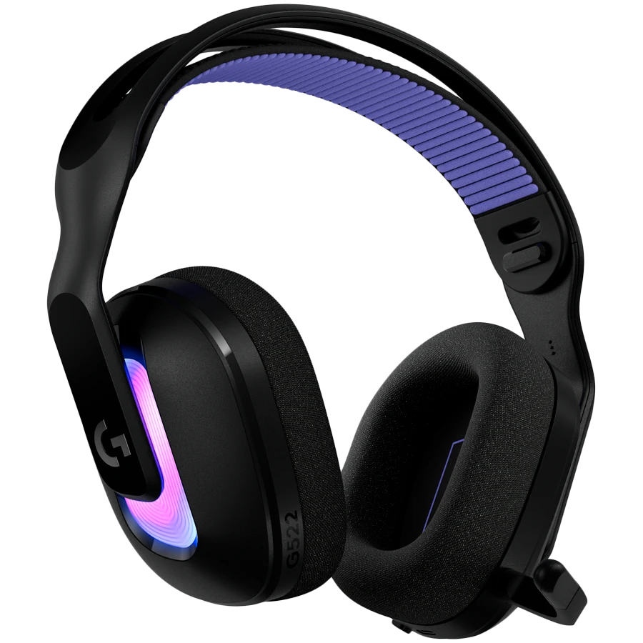 LOGITECH G522 LIGHTSPEED Wireless Gaming Headset - BLACK - EMEA28i-935 - 2.4GHZ