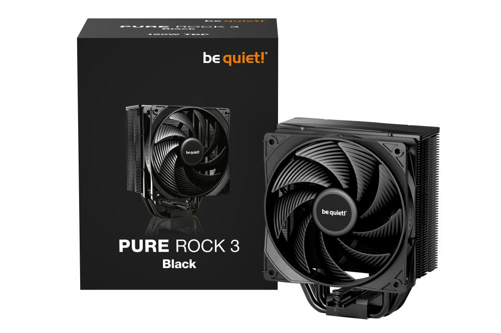 be quiet! Pure Rock 3 Black Protsessor Õhujahuti 12 cm Must 1 tk