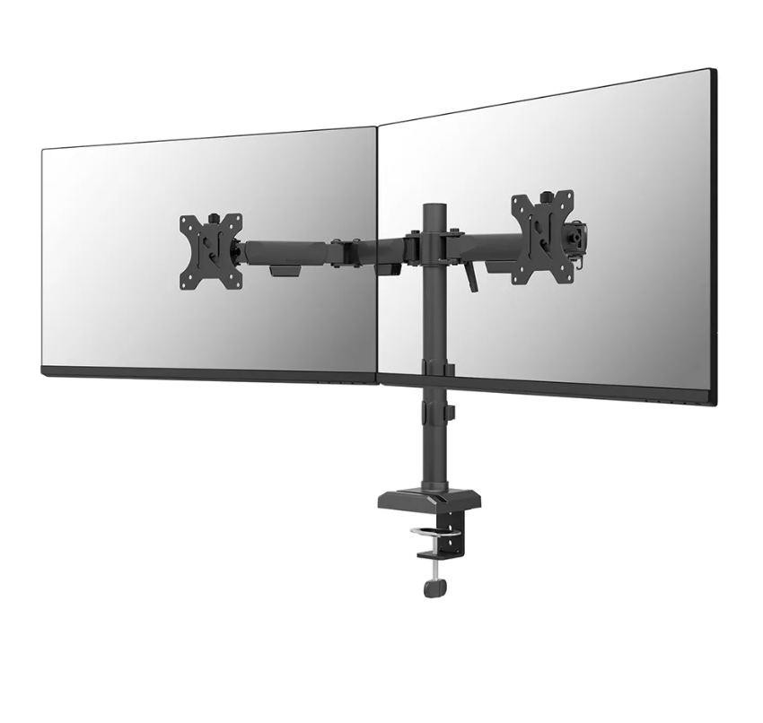 Neomounts DS60-600BL2 monitori kinnitus ja alus 81,3 cm (32") Laud Must
