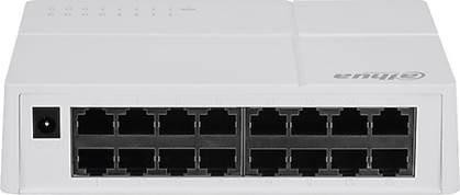 Switch|DAHUA|Desktop/pedestal|16x10Base-T / 100Base-TX|SF1016L