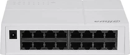 Switch|DAHUA|Desktop/pedestal|16x10Base-T / 100Base-TX|SF1016L
