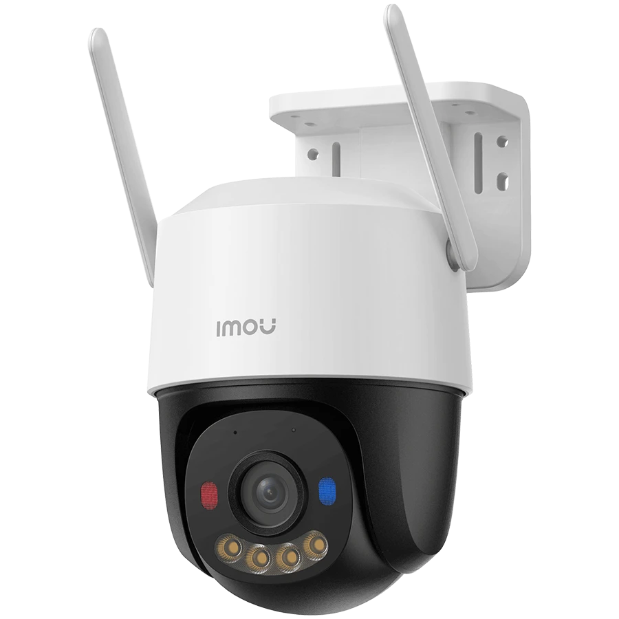 Imou Cruiser SC, full color night vision Wi-Fi IP camera 5MP, rotation 355°Pan & 90°Tilt, 1/3.6" CMOS, H.265, 20fps@1620, 3.6mm Fixed lens, FOV 78°, IR up to 30m, micro SD up 512GB, 8x Digital Zoom, 1x RJ45, Mic&Speaker, 110dB Siren, Spotlight, IP