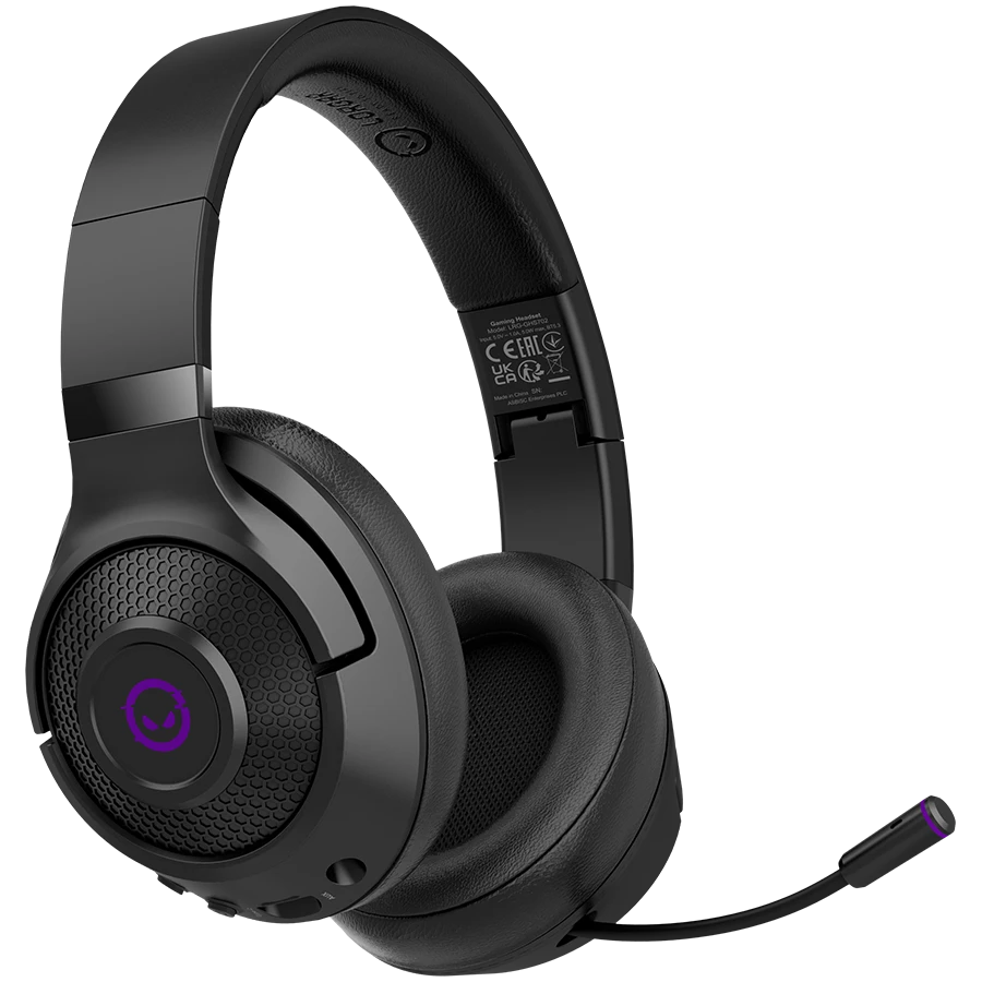 LORGAR Noah 702, Wireless Gaming Headset, black