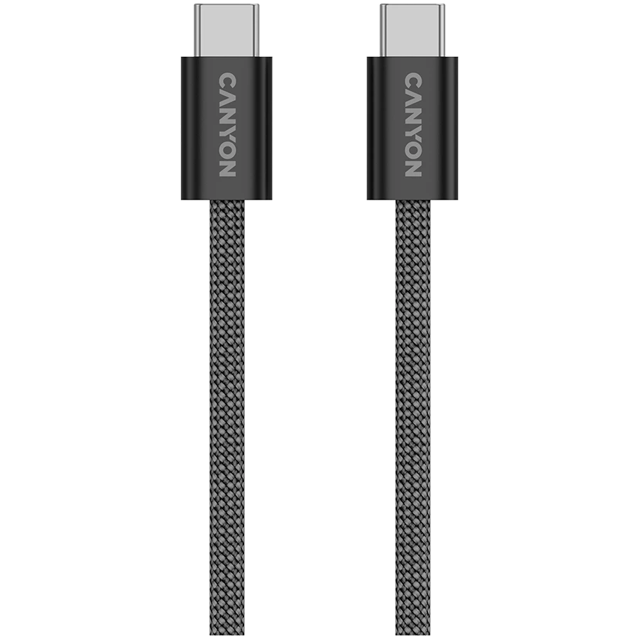 CANYON cable OnWire 60MG C-C 60W Magnet Braided 1m Black