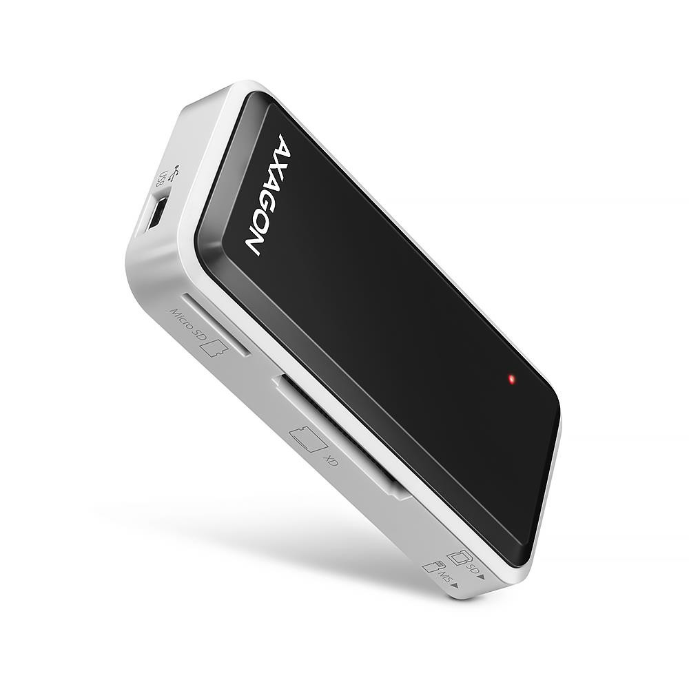 Axagon CRE-X1 kaardilugeja USB 2.0 Must, Valge