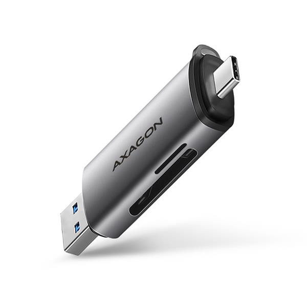 Axagon CRE-SAC kaardilugeja USB 3.0 Type-A/Type-C Hall