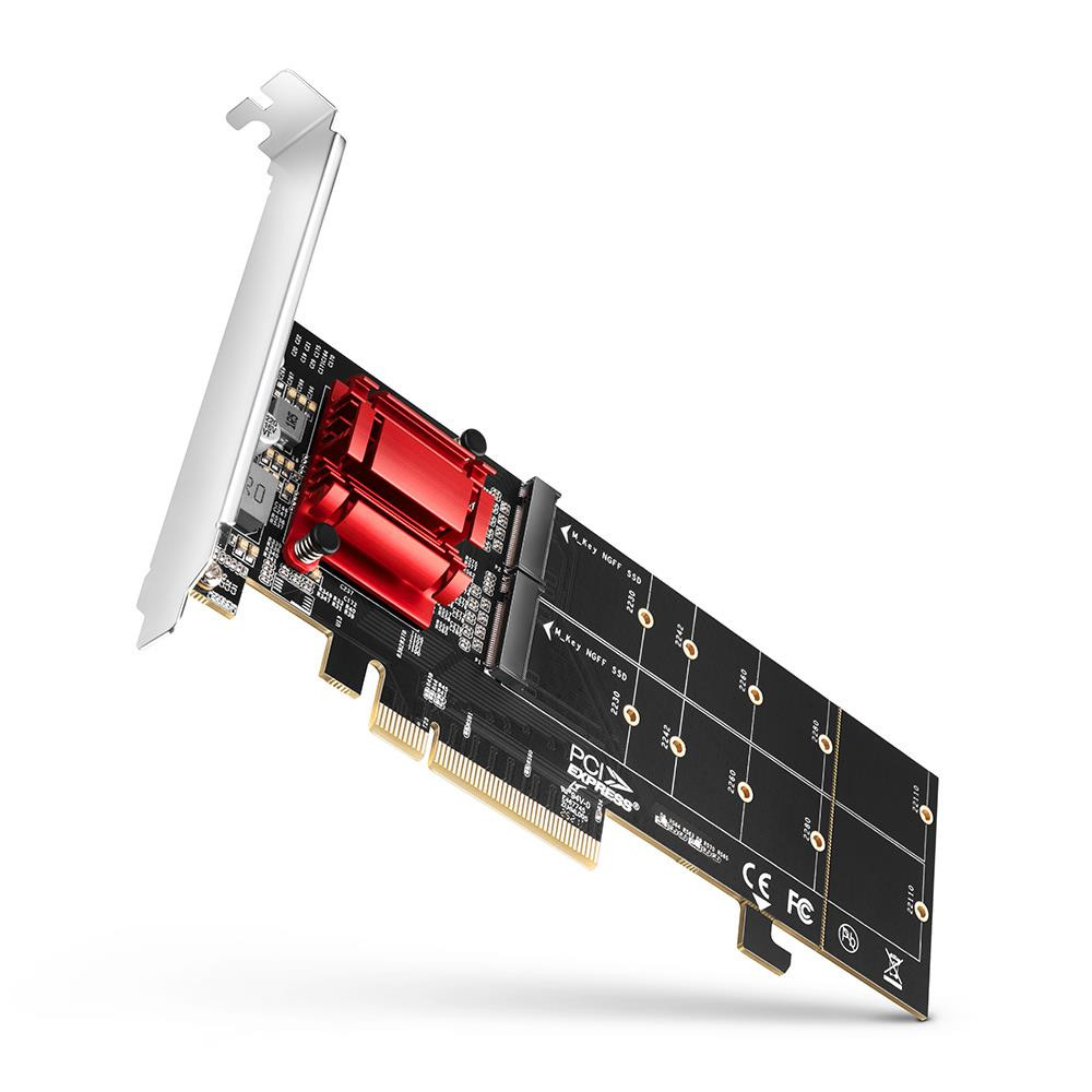 Axagon PCEM2-ND liidesekaart/adapter Sisemine M.2