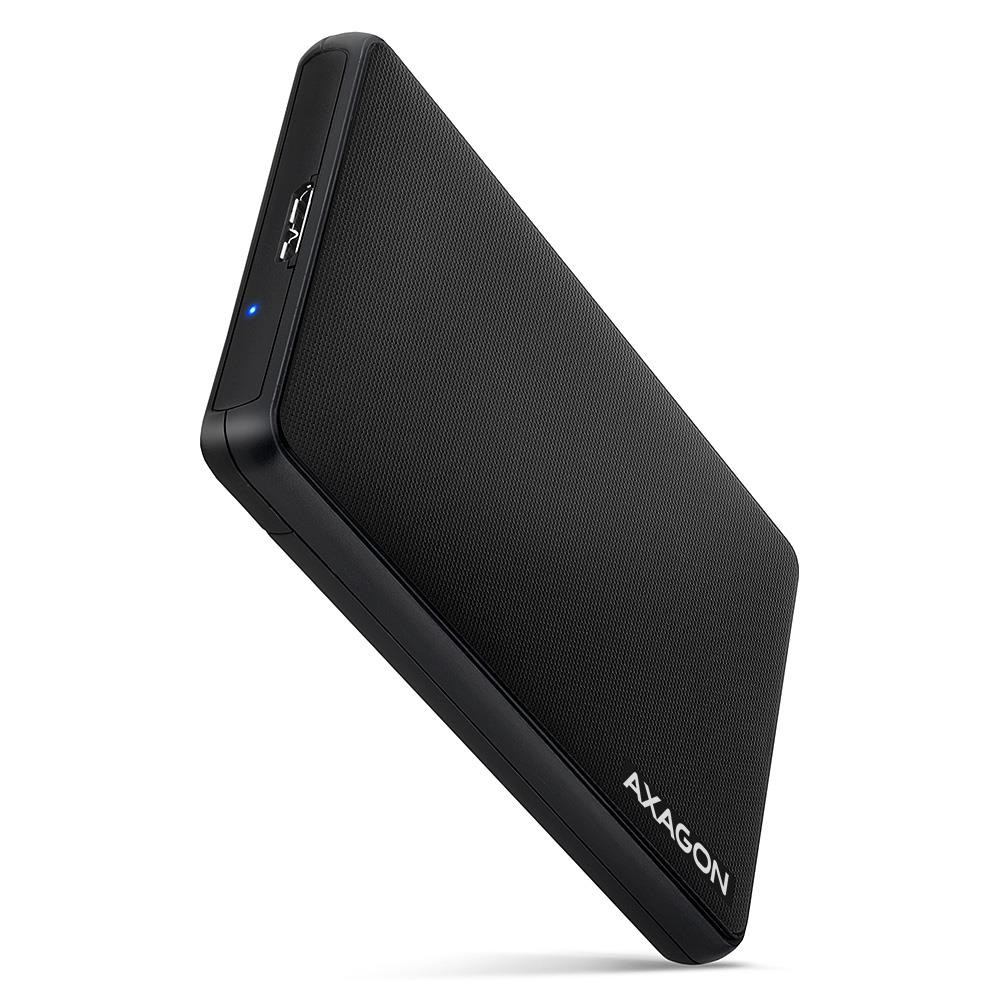 Axagon EE25-SL kõvakettaboks HDD/SSD ümbris Must 2.5"