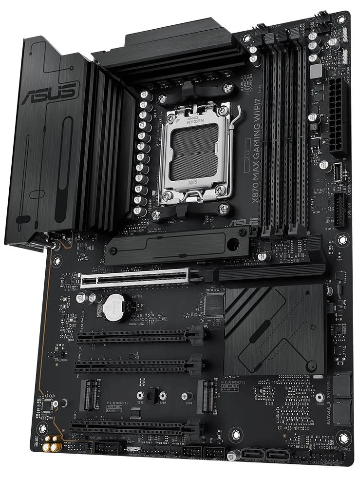 Mainboard|ASUS|AMD X870|SAM5|ATX|Memory DDR5|Memory slots 4|1xPCI-Express 3.0 16x|2xPCI-Express 4.0 16x|1xPCI-Express 5.0 16x|3xM.2|1xHDMI|4xUSB 2.0|4xUSB 3.2|2xUSB-C|1xRJ45|3xAudio port|X870MAXGAMINGWIFI7