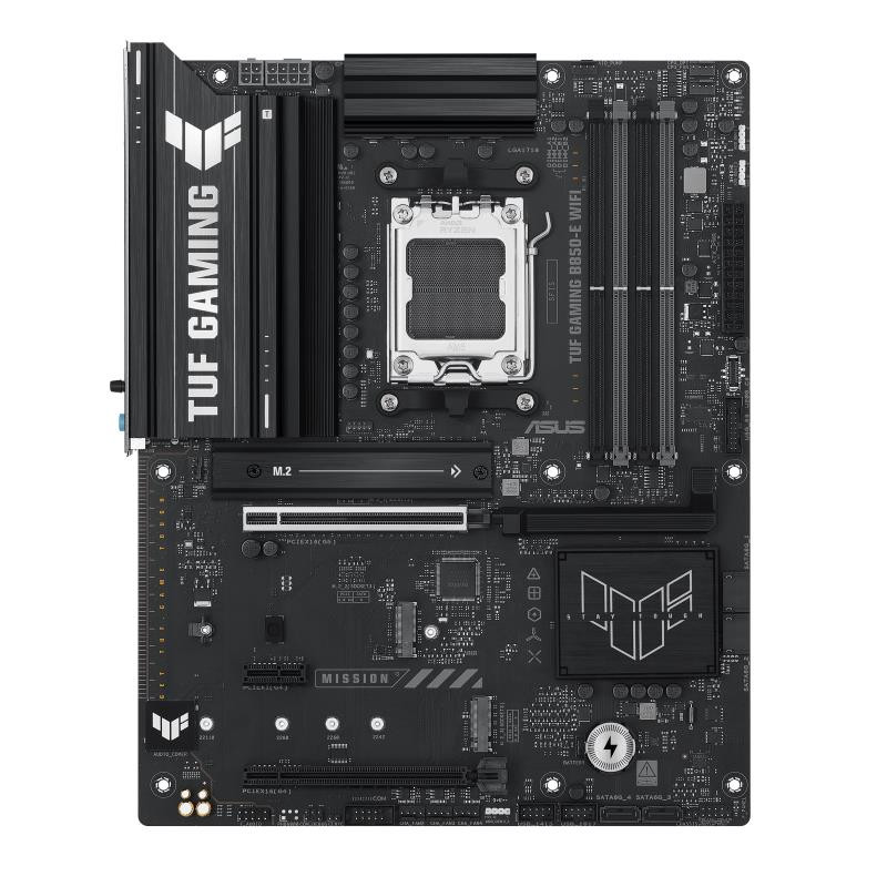Mainboard|ASUS|AMD B850|SAM5|ATX|Memory DDR5|Memory slots 4|1xPCI-Express 4.0 1x|1xPCI-Express 4.0 16x|1xPCI-Express 5.0 16x|3xM.2|1xHDMI|1xDisplayPort|3xUSB 2.0|4xUSB 3.2|1xUSB-C|1xRJ45|3xAudio port|TUFGAMINGB850-EWIFI