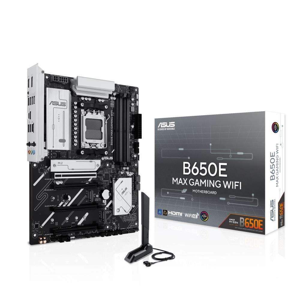 Mainboard|ASUS|AMD B650|SAM5|ATX|Memory DDR5|Memory slots 4|2xPCI-Express 3.0 16x|1xPCI-Express 4.0 16x|1xPCI-Express 5.0 16x|3xM.2|1xHDMI|1xDisplayPort|2xUSB 2.0|5xUSB 3.2|1xUSB-C|1xRJ45|3xAudio port|B650EMAXGAMINGWIFI