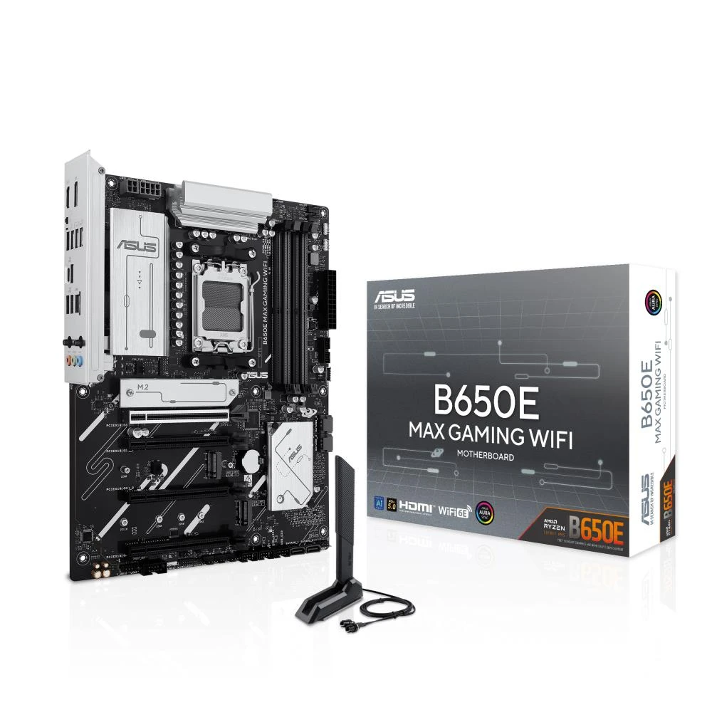 Mainboard|ASUS|AMD B650|SAM5|ATX|Memory DDR5|Memory slots 4|2xPCI-Express 3.0 16x|1xPCI-Express 4.0 16x|1xPCI-Express 5.0 16x|3xM.2|1xHDMI|1xDisplayPort|2xUSB 2.0|5xUSB 3.2|1xUSB-C|1xRJ45|3xAudio port|B650EMAXGAMINGWIFI