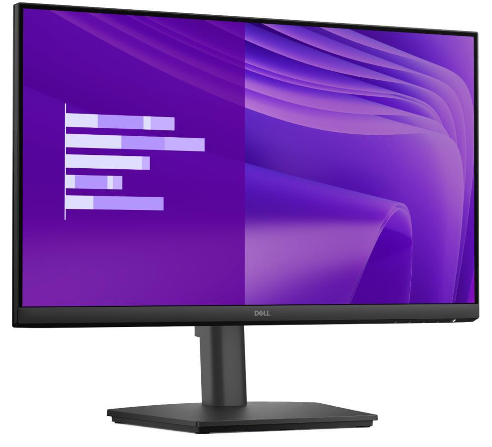 DELL E Series E2425HM PC lamekuvar 60,5 cm (23.8") 1920 x 1080 pikslit Full HD LCD Must