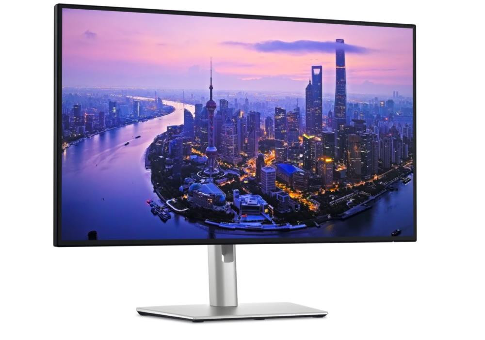 DELL UltraSharp U2725QE PC lamekuvar 68,6 cm (27") 3840 x 2160 pikslit 4K Ultra HD LCD Must, Hõbe