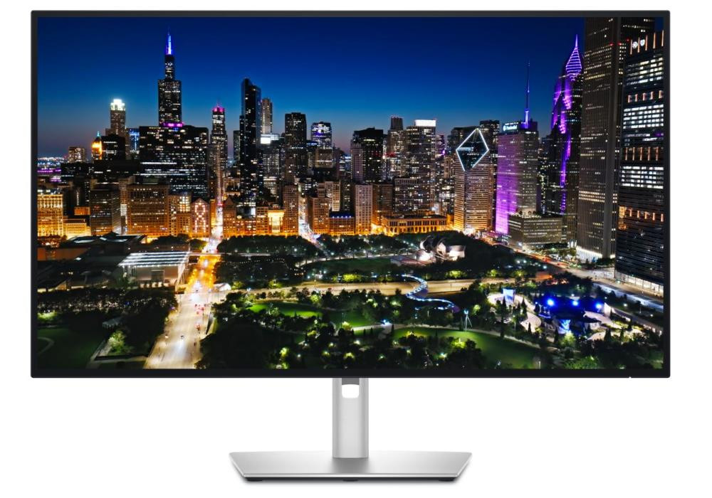 DELL UltraSharp U3225QE PC lamekuvar 80 cm (31.5") 3840 x 2160 pikslit 4K Ultra HD LCD Must, Hõbe