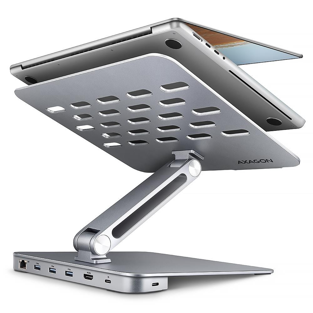 Axagon Nicht kategorisiert Juhtmega ühendatud USB 3.2 Gen 1 (3.1 Gen 1) Type-C Hõbe