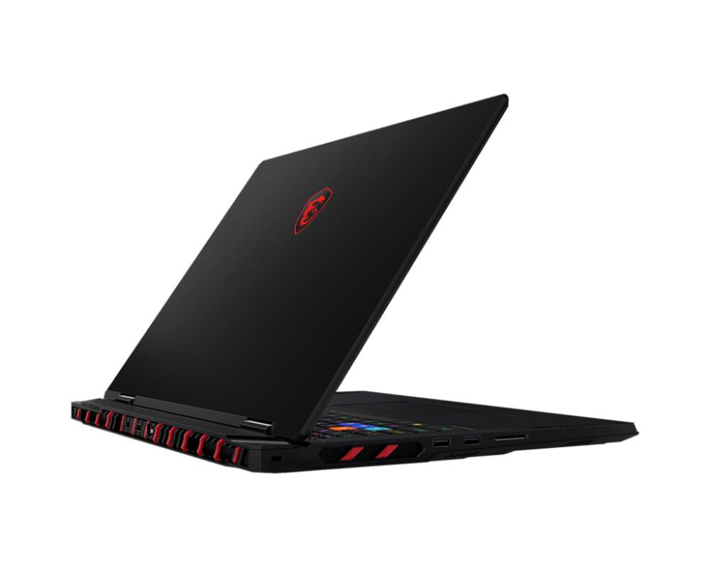 Notebook|MSI|Raider|A18HX A9WJG|CPU  Ryzen 9|9955HX3D|2500 MHz|18"|3840x2400|RAM 64GB|DDR5|5600 MHz|SSD 2TB|NVIDIA GeForce RTX 5090|24GB|ENG|Card Reader SD Express|Windows 11 Home|Black|3.6 kg|RAIDERA18HXA9WJG-014NL