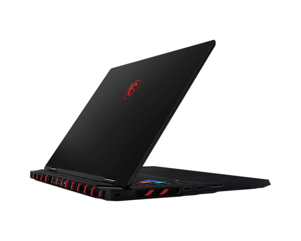 Notebook|MSI|Raider|A18HX A9WJG|CPU  Ryzen 9|9955HX3D|2500 MHz|18"|3840x2400|RAM 64GB|DDR5|5600 MHz|SSD 2TB|NVIDIA GeForce RTX 5090|24GB|ENG|Card Reader SD Express|Windows 11 Home|Black|3.6 kg|RAIDERA18HXA9WJG-014NL