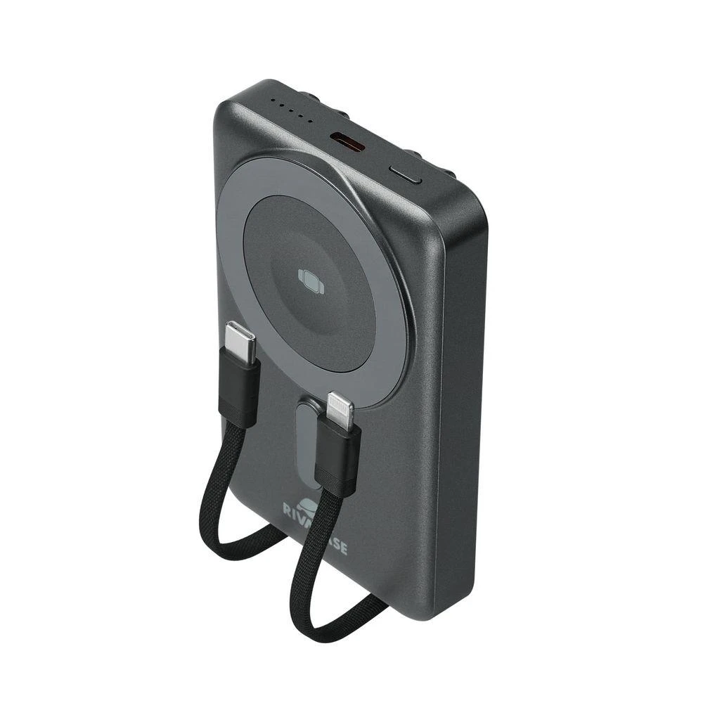 POWER BANK WRL 10000MAH/MAGSAFE+IWATCH VA2608 RIVACASE