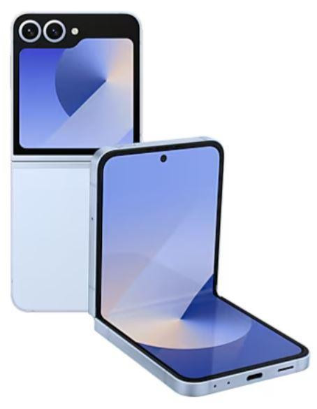 Samsung Galaxy Z Flip6 17 cm (6.7") Kaksik-SIM Android 14 5G USB tüüp-C 12 GB 512 GB 4000 mAh Sinine