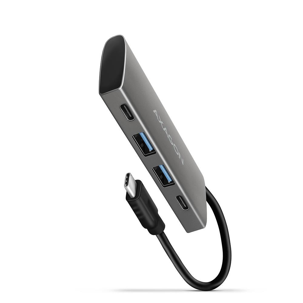 Axagon HMC-4G2 jaotur USB 3.2 Gen 2 (3.1 Gen 2) Type-C 10000 Mbit/s Hall