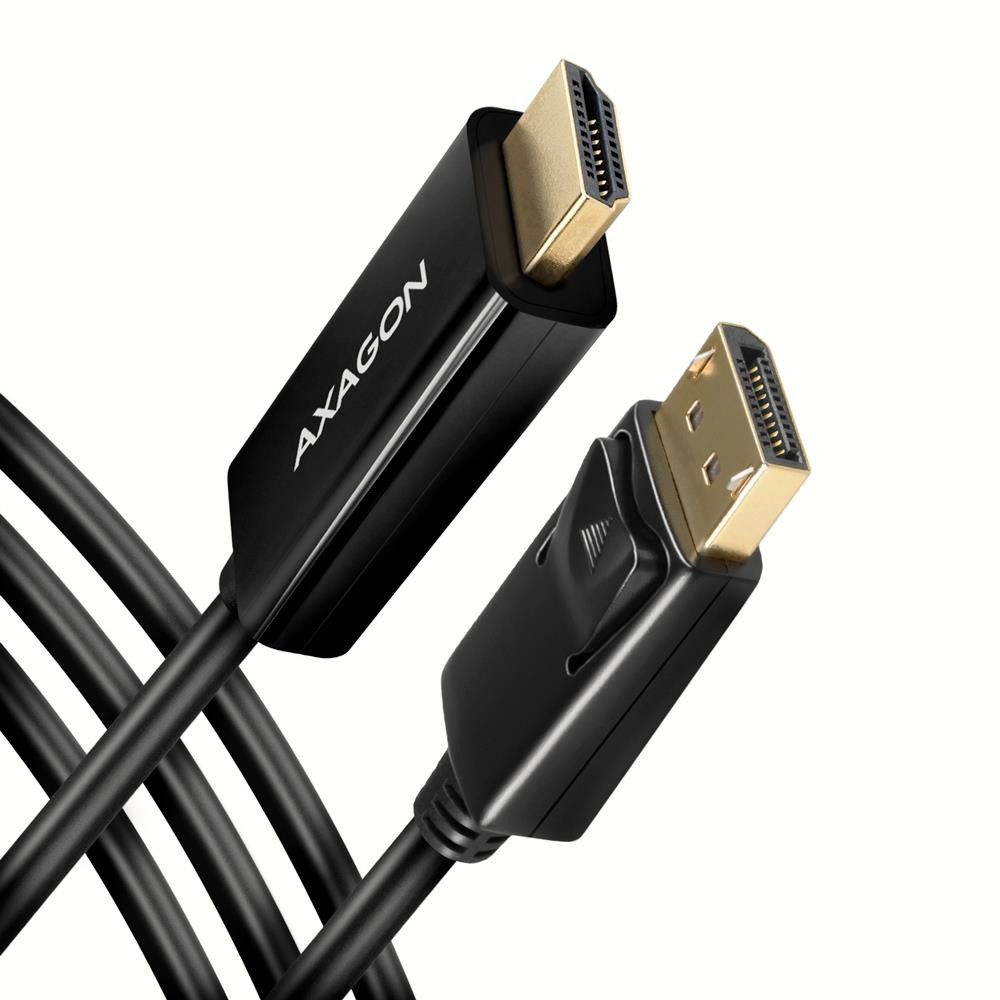 Axagon RVD-HI14C2 videokaabliadapter 1,8 m HDMI tüüp A (Standard) DisplayPort Must