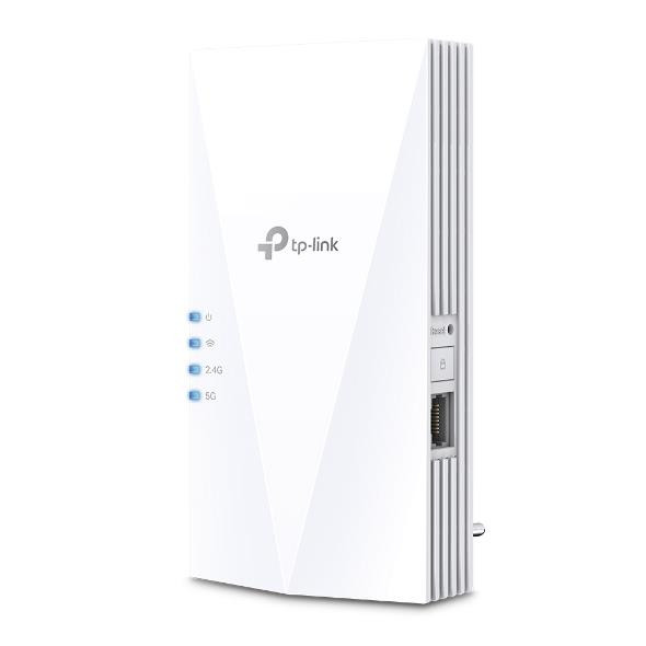 TP-Link RE500X võrgulaiendaja Võrgusaatja ja -vastuvõtja Valge 1000 Mbit/s