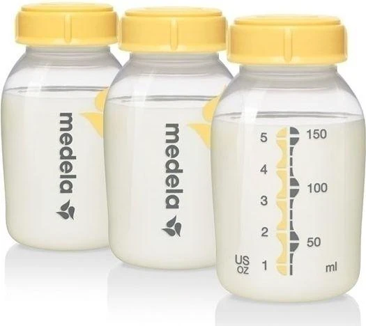 Bottles without teat, 150 ml, 3 pcs