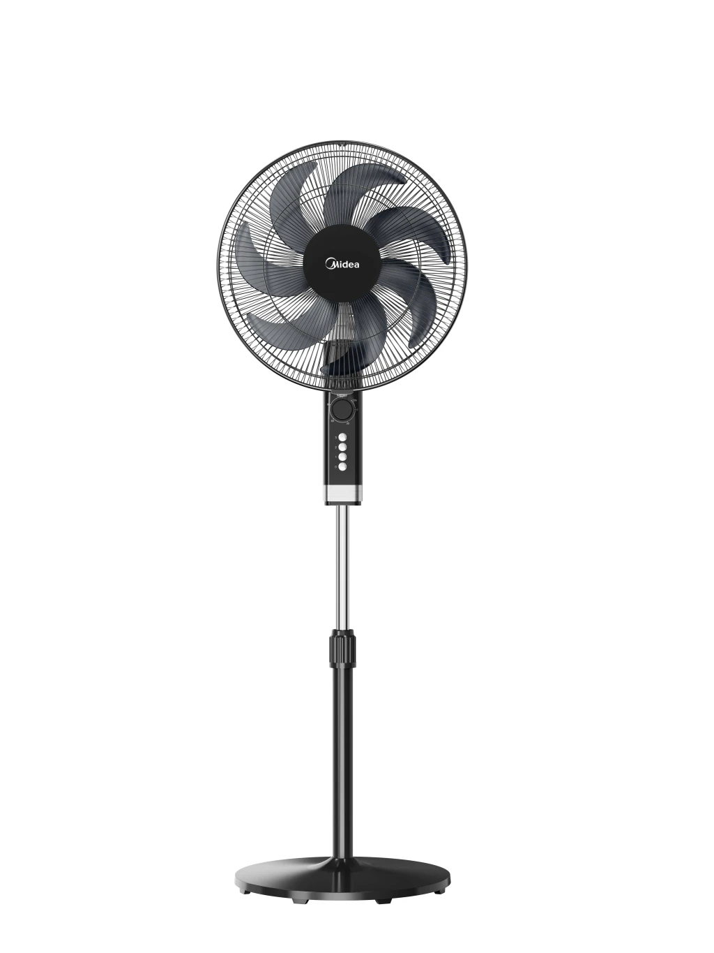Midea MFS402M0BPK | Stand Fan | Black | Diameter 40 cm | Number of speeds 3 | Oscillation | 50 W