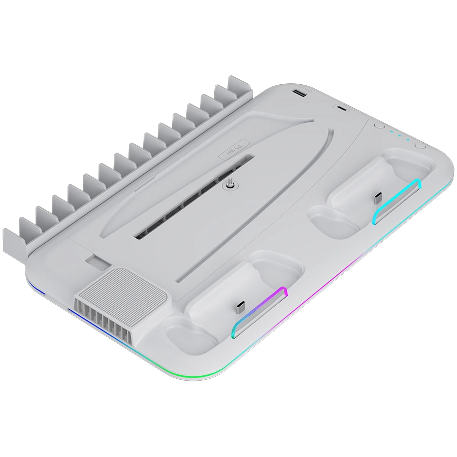 CANYON cooling stand CS-51 RGB PS5 Slim/DE Charge White