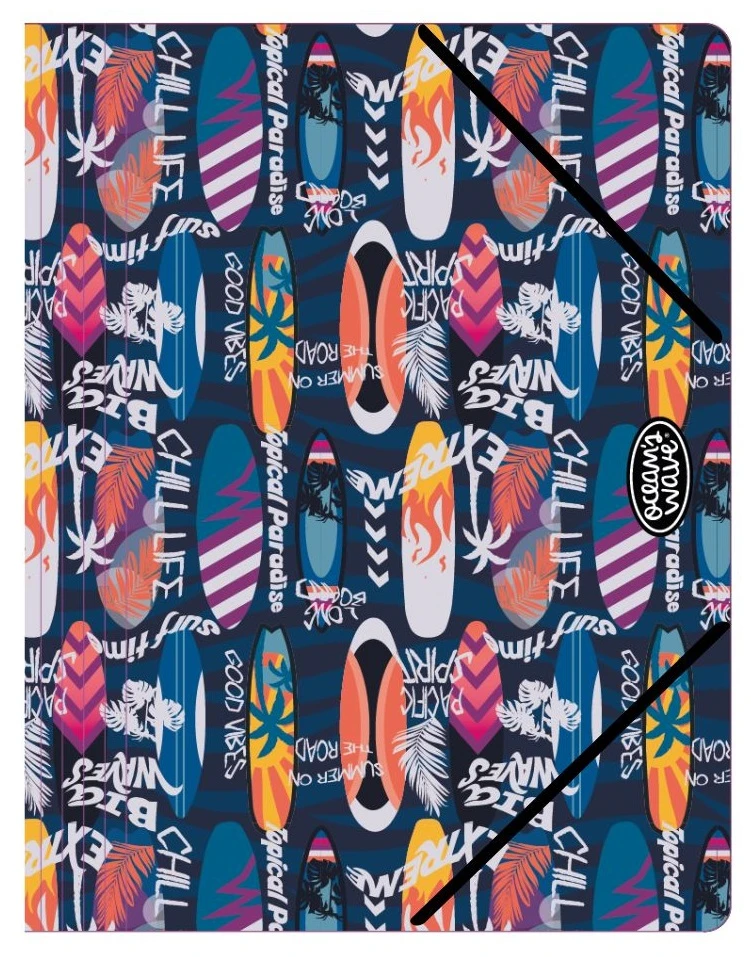 Dokumendikohver OCW MAVERICKS, PP, kummipaelaga