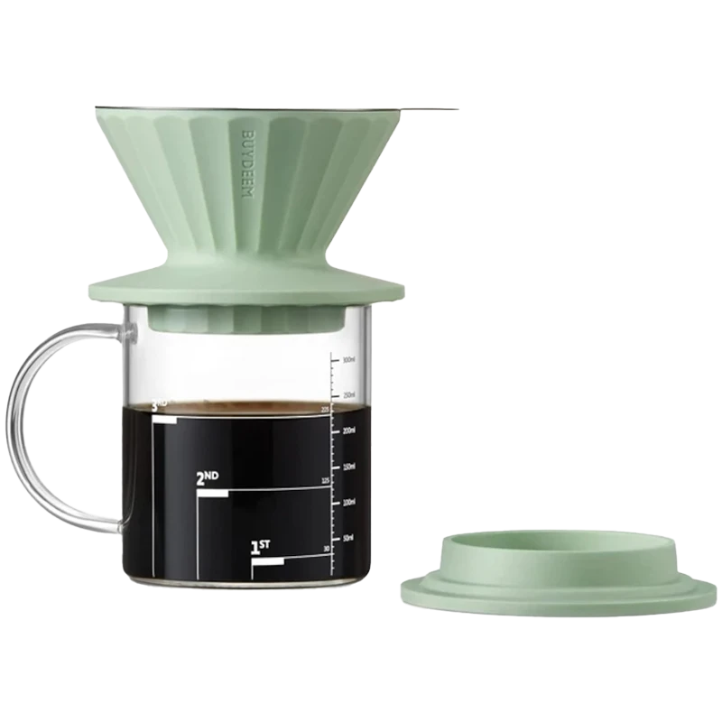 BUYDEEM Coffee filter, model CD1024, color Cozy Greenish