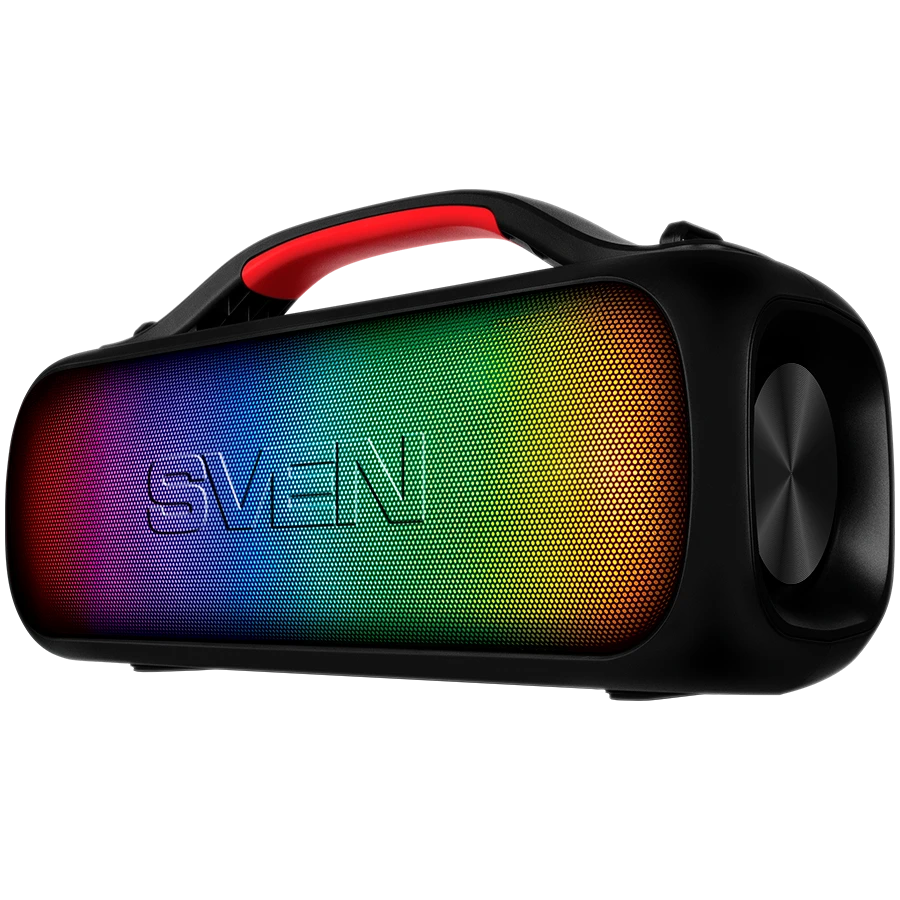 Speaker SVEN PS-360, black (24W, Waterproof (IPx5), TWS, Bluetooth, FM, USB, 3000mA*h)