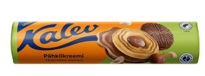 Küpsised KALEV pähklikreemi täidisega 205g