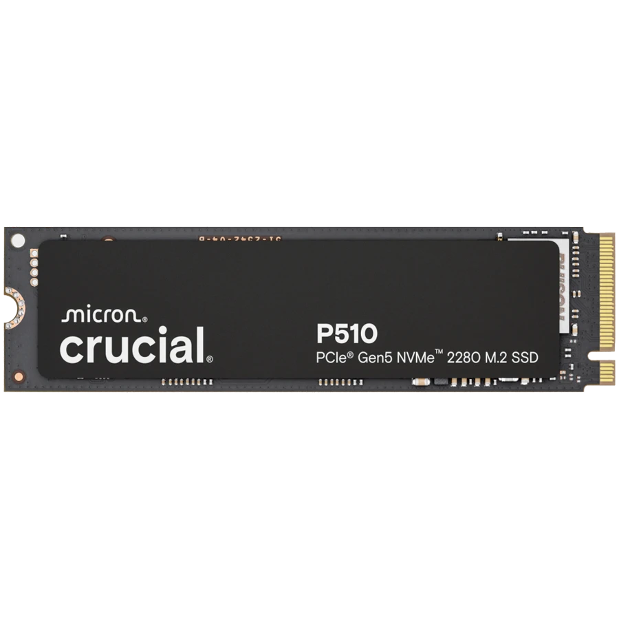 Crucial P510 2TB PCle Gen5 NVMe 2280 M.2 SSD