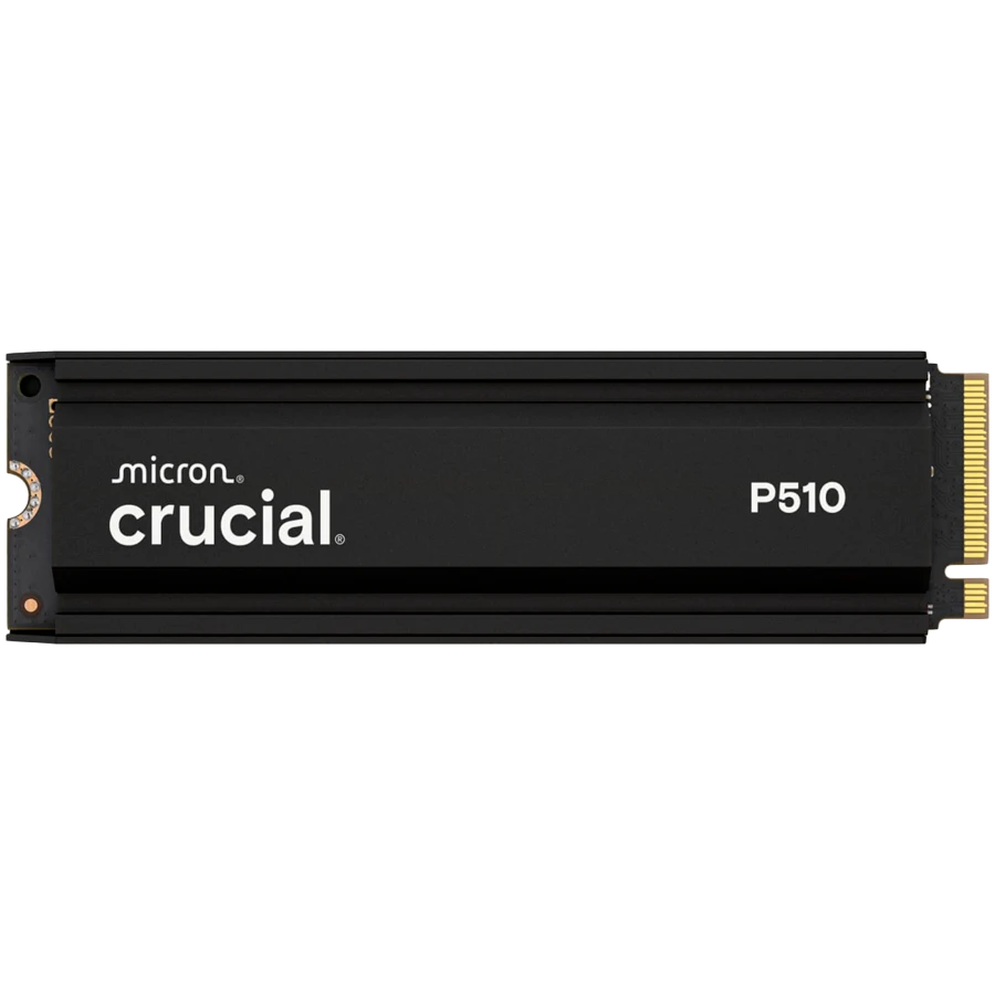 Crucial P510 1TB PCIe Gen5 NVMe 2280 M.2 SSD