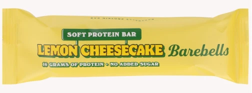 Proteiinibatoon BAREBELLS Soft Bar Lemon Cheesecake, 55g