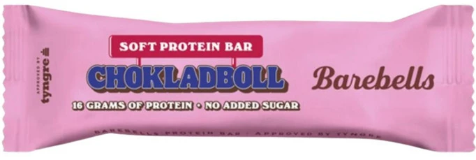 Proteiinibatoon BAREBELLS Soft Bar Chokladboll, 55g