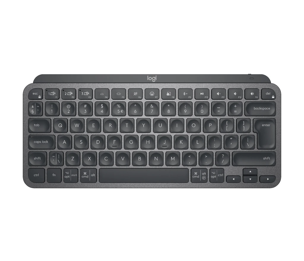 Logitech | Illuminated Keyboard | MX Keys Mini | Keyboard | Wireless | English | Bluetooth | Graphite