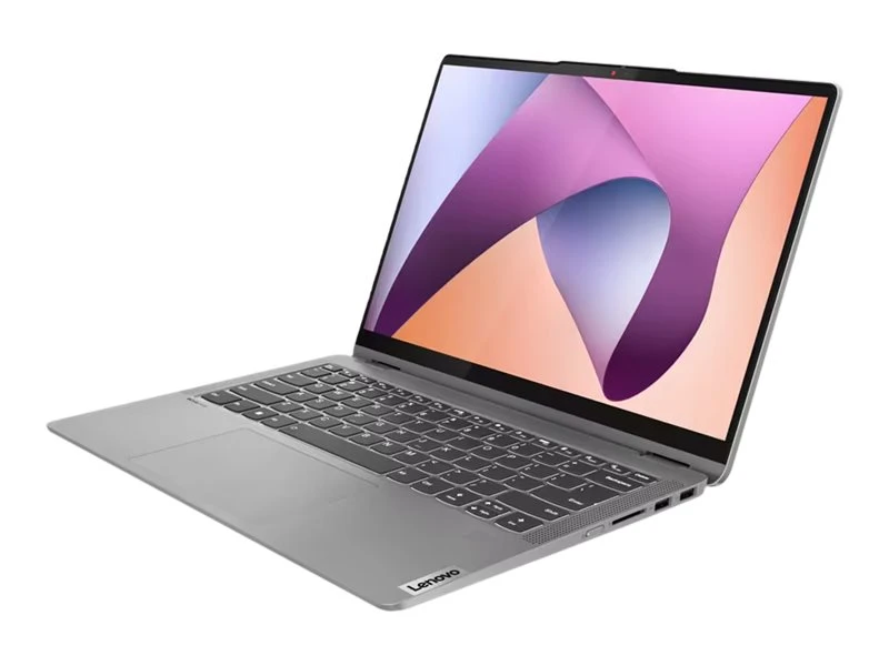 Lenovo IdeaPad Flex 5 14ABR8 | Arctic Grey | 14 " | IPS | Touchscreen | WUXGA | 1920 x 1200 pixels | Glossy | AMD Ryzen 5 | 7430U | 8 GB | Soldered LPDDR4x | Solid-state drive capacity 512 GB | AMD Radeon Graphics | Windows 11 Home | 802.11ax | Bluetooth version 5.3 | Keyboard language Nordic | Warranty 24 month(s) | Battery warranty 12 month(s)