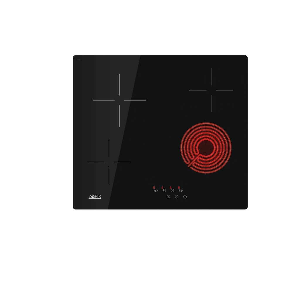 CATA Hob | VMTZ 64 | Vitroceramic | Number of burners/cooking zones 4 | Touch | Black