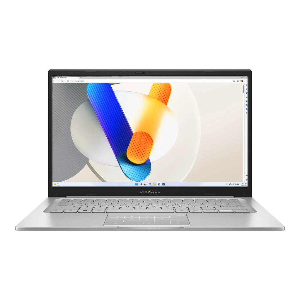 Asus Vivobook 14 X1404VA-EB1027W | Cool Silver | 14 " | IPS | FHD | 1920 x 1080 pixels | Anti-glare | Intel Core i5 | i5-1334U | 16 GB | DDR4 | Solid-state drive capacity 512 GB | Intel Iris Xe Graphics | Windows 11 Home | 802.11ax | Bluetooth version 5.3 | Keyboard language English | Keyboard backlit | Warranty 24 month(s)