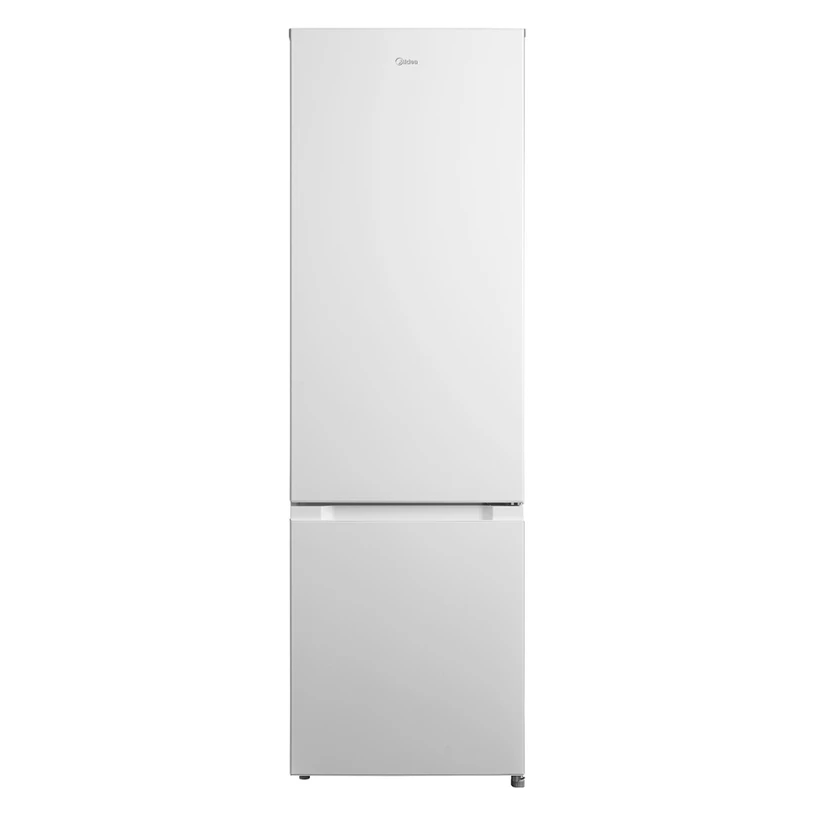 Midea Refrigerator | MDRB369FGE01 | Energy efficiency class E | Free standing | Combi | Height 177.3 cm | Fridge net capacity 197 L | Freezer net capacity 65 L | 39 dB | White